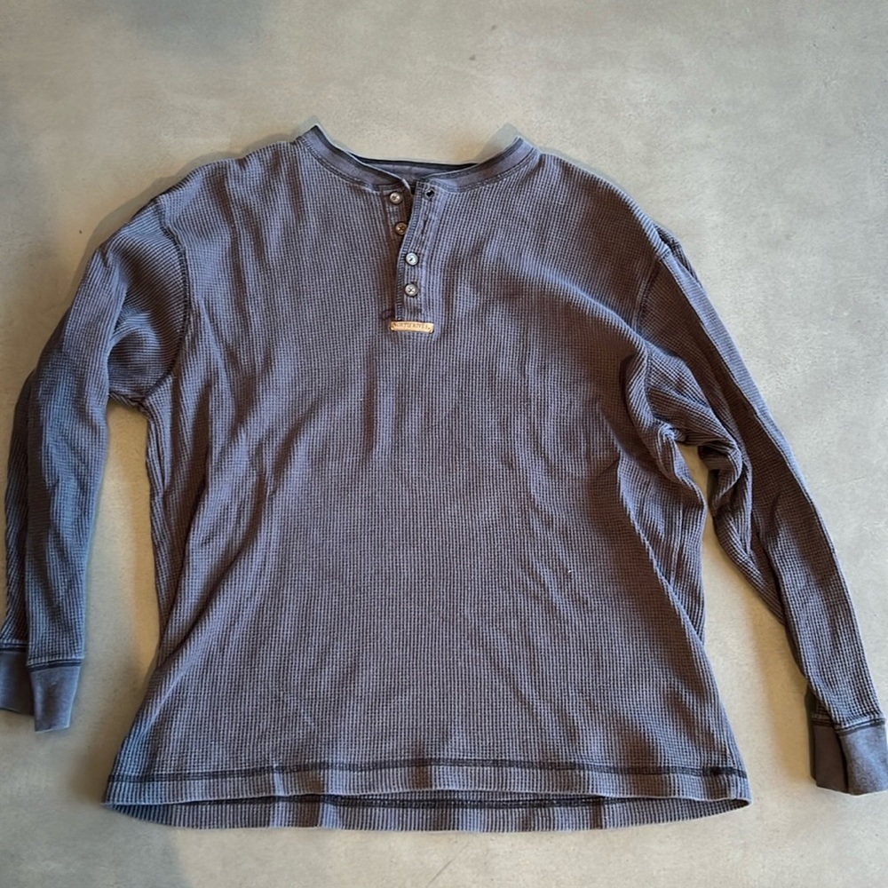 North River Outfitters Long Sleeve Henley XL
